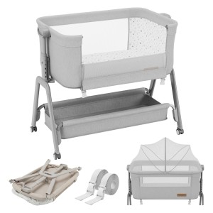 Łóżeczko dostawne Tulano Dream 50 Light-Grey