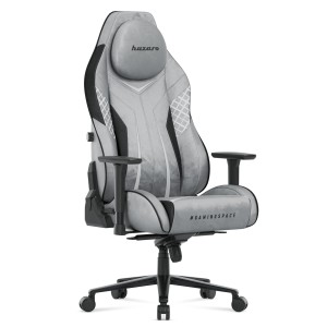 Fotel gamingowy zamszowy Huzaro Force 8.3 Grey