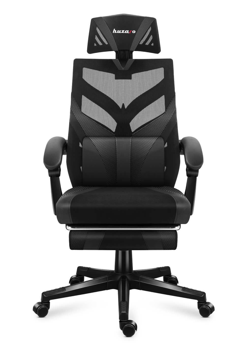 Przód fotela gamingowego Huzaro Combat 5.0 Black