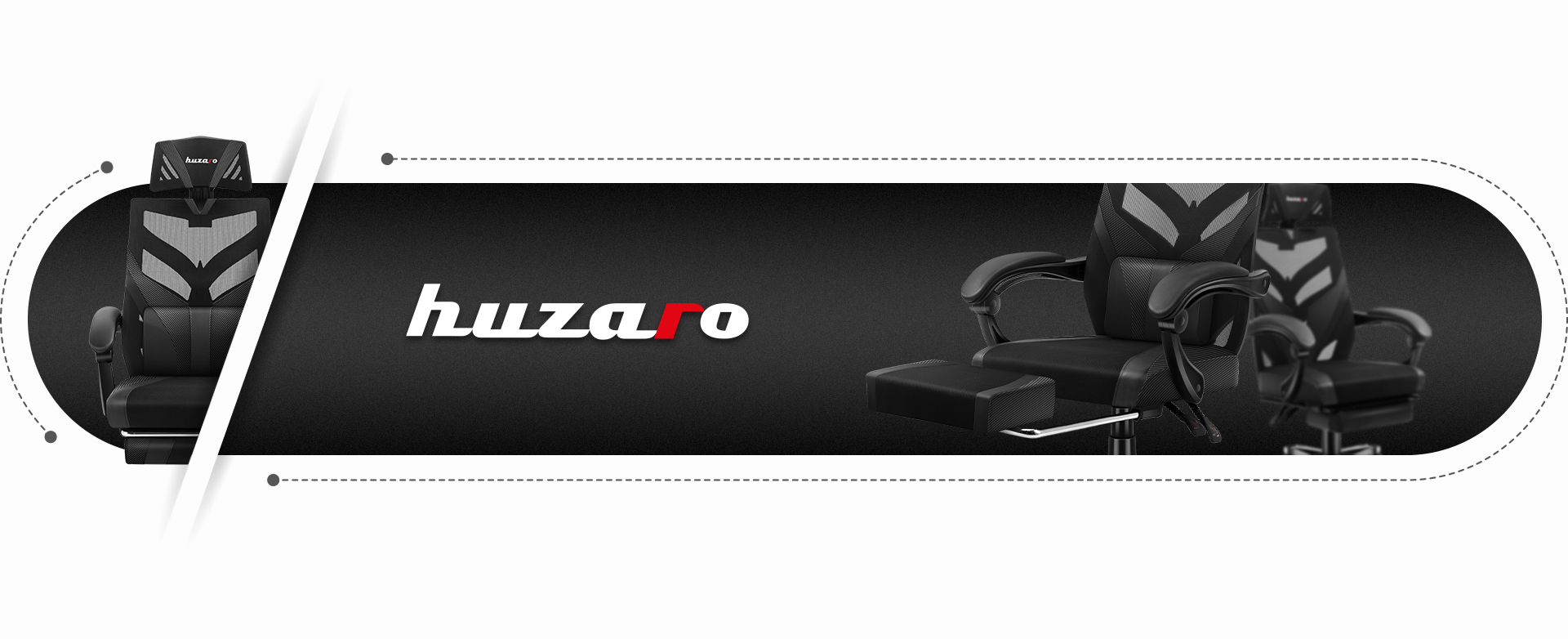 Banner fotela Combat 5.0 Black