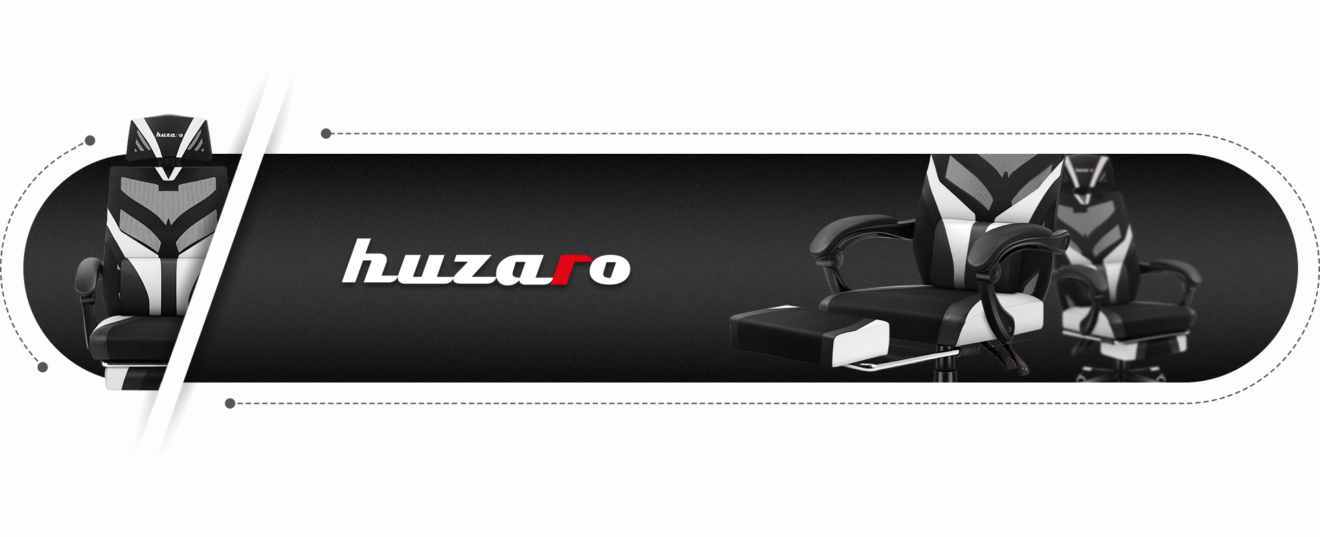 Banner fotela Combat 5.0 White