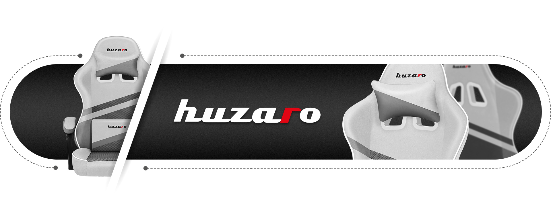 Fotel gamingowy Huzaro Force 4.4 White Mesh