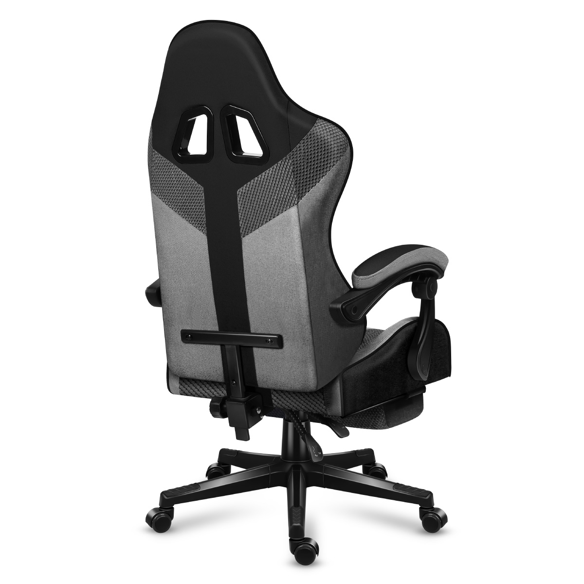 Tył fotela gamingowego Huzaro Force 4.7 Grey Mesh