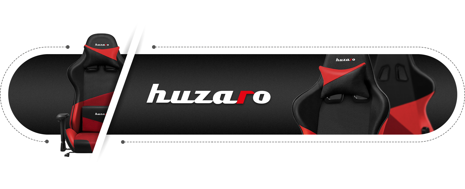 Fotel gamingowy Huzaro Force 6.2 Red Mesh