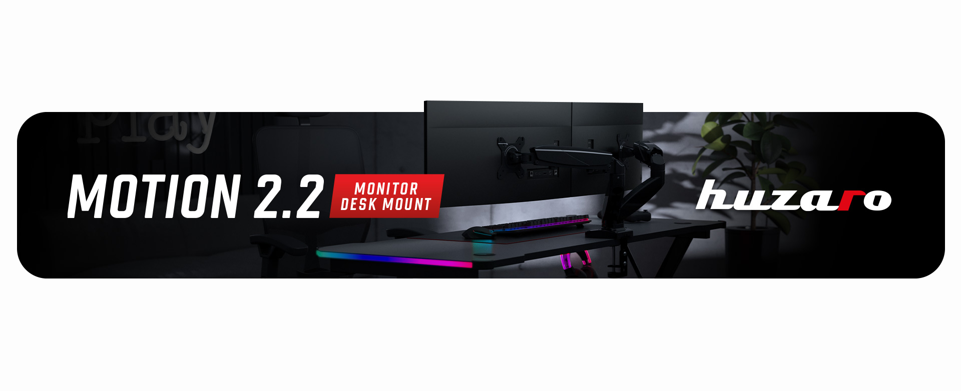 Banner uchwytu na monitory Huzaro Motion 2.2