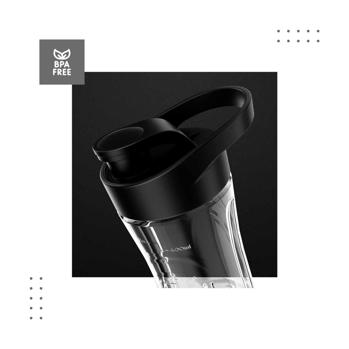 Blender Kielichowy Mark Adler Titan 30 nie zawiera BPA