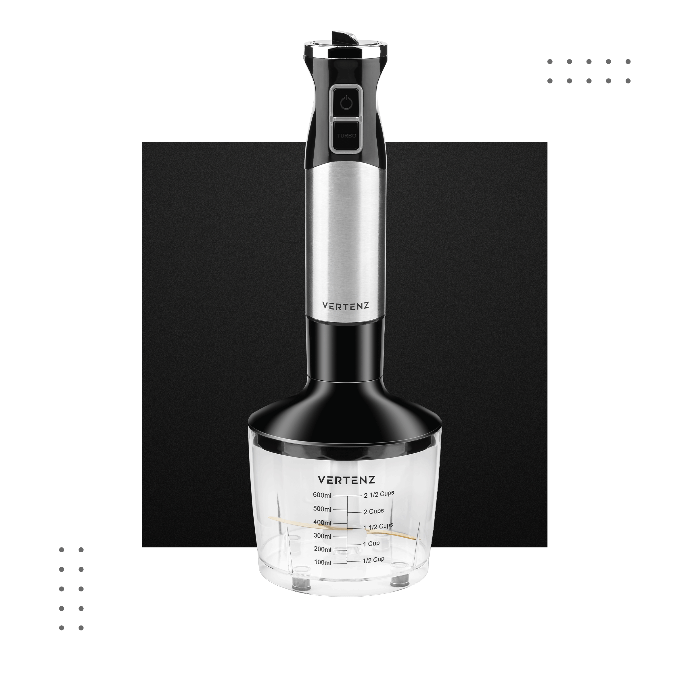 Blender ręczny Vertenz Titan 50 końcówki